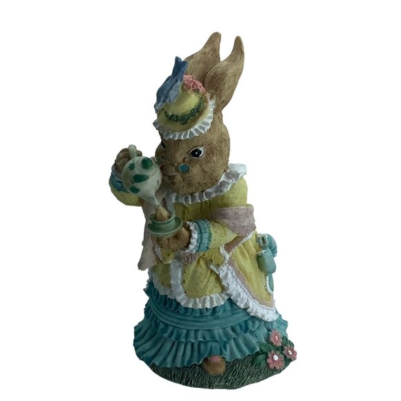Vtg The Victorian Collection Elizabeth Longears Figurine Rabbit Anthropomorphic - Picture 2 of 7